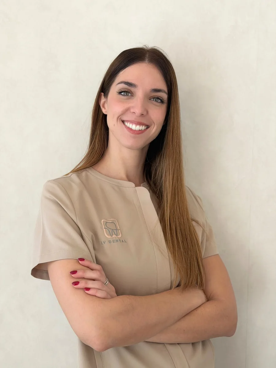 Laura Puyo, coordinadora de pacientes de LV Dental